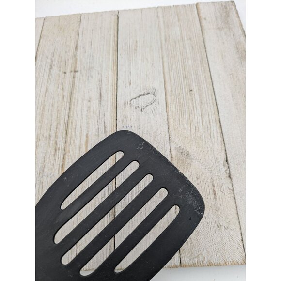 OXO Hard Black Nylon Turner #1 Slotted Spatula 13 1/2" - Picture 11 of 11